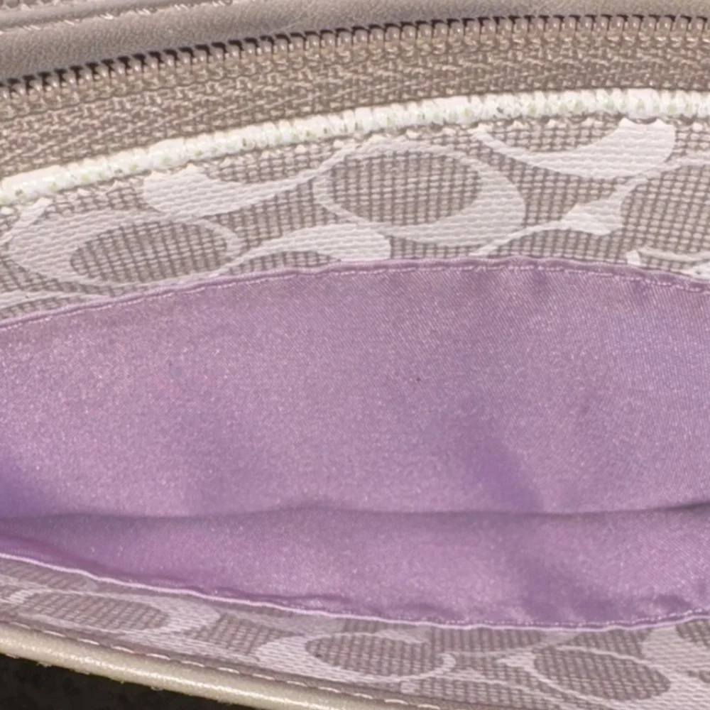 Coach Bias Signature Wristlet/Wallet EUC